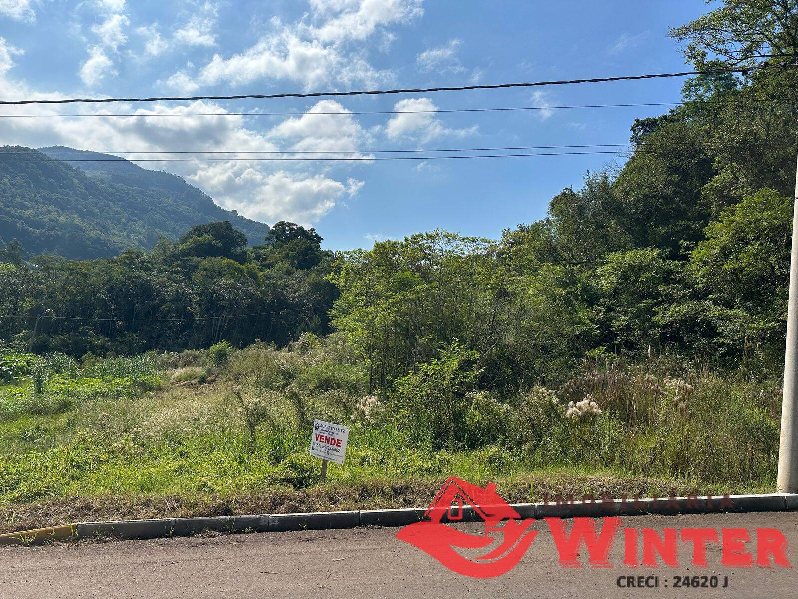 Terreno de frente para asfalto em São Vendelino